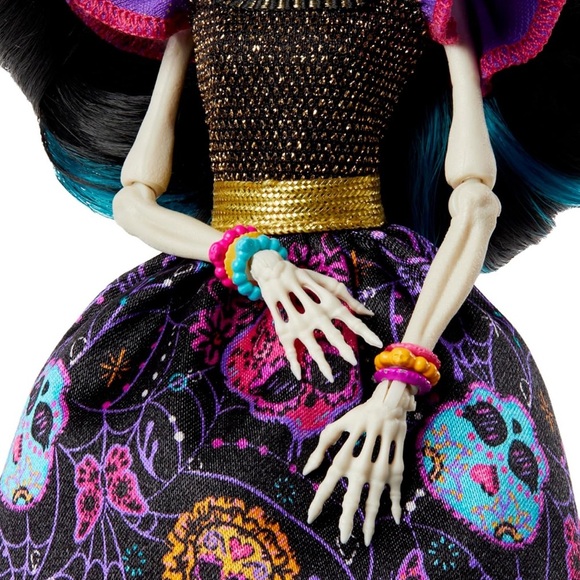 Monster High Skelita Calaveras Howliday Dia De Los Muertos Doll 2023 New - Picture 3 of 6
